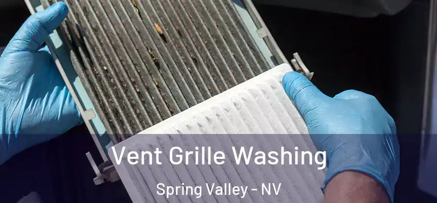 Vent Grille Washing Spring Valley - NV